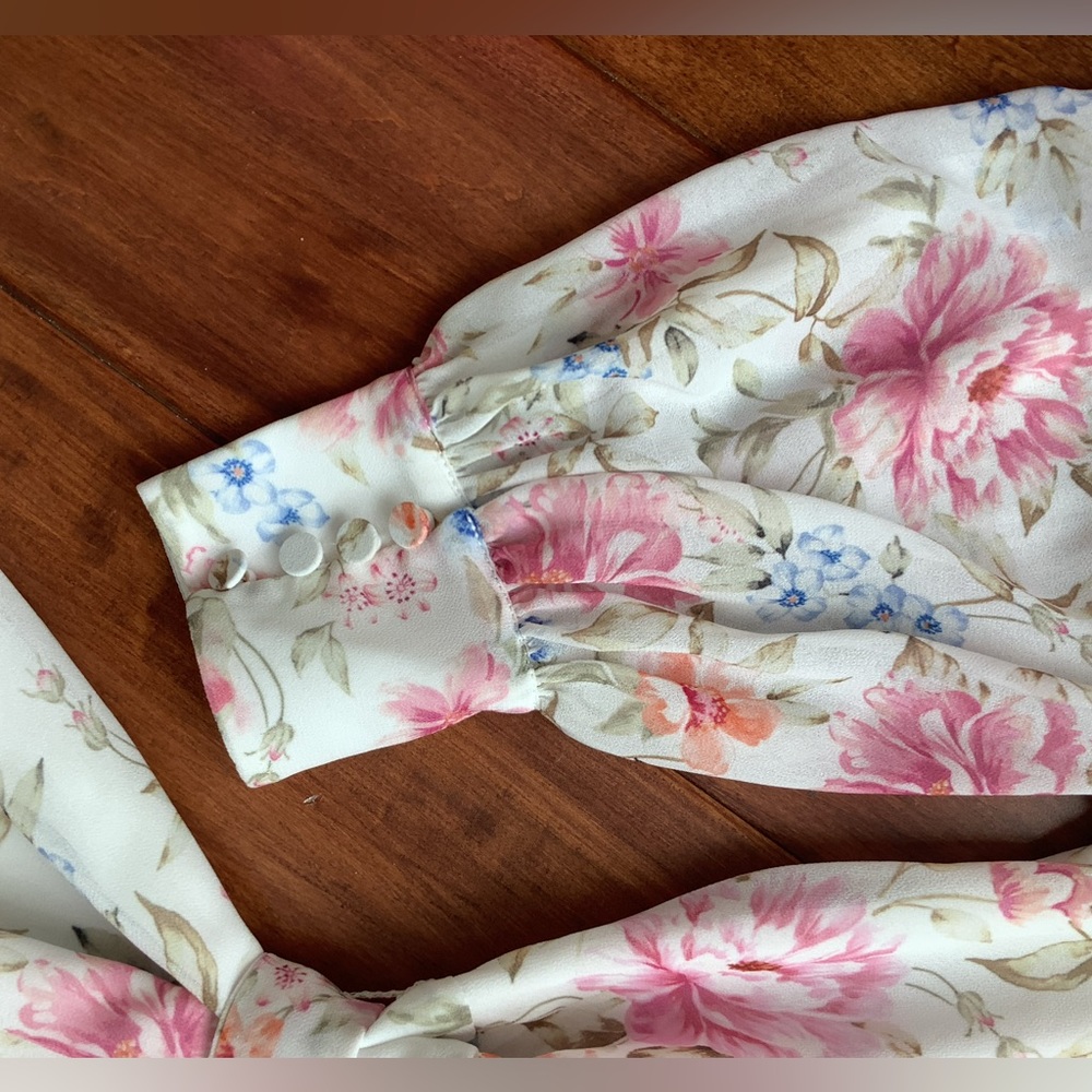 EVER NEW Floral Mini Dress - Picture 7 of 8